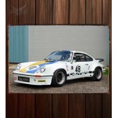 Металлическая табличка Porsche 911 Carrera RSR Coupe (901)